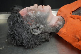 Bomb Boy Body with Closed Eyes