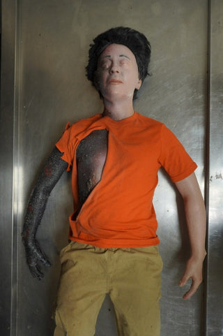 Bomb Boy Body with Closed Eyes