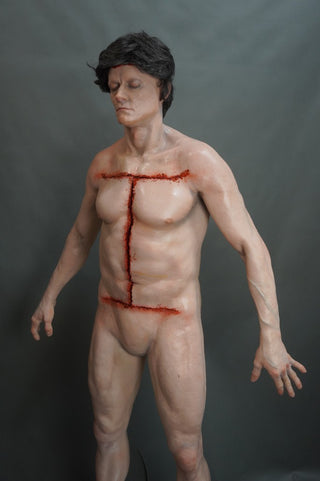 Standing Autopsy Jack with Removable Skull Cap and Brain
