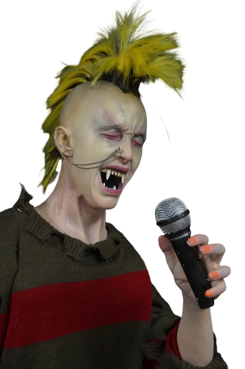 Stabitha the Punk Vampire Moshing PVC Animatronic – Dapper Cadaver Props