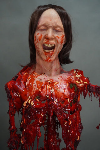 Maggot Infested Agatha Meat Mummy Prop