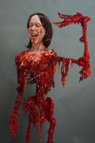 Maggot Infested Agatha Meat Mummy Prop
