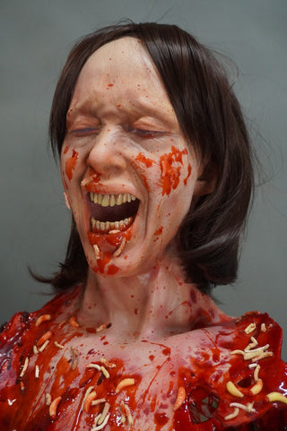 Maggot Infested Agatha Meat Mummy Prop