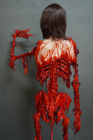 Maggot Infested Agatha Meat Mummy Prop