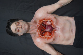 Dura Open Heart Surgery Jack Body with Silicone Heart