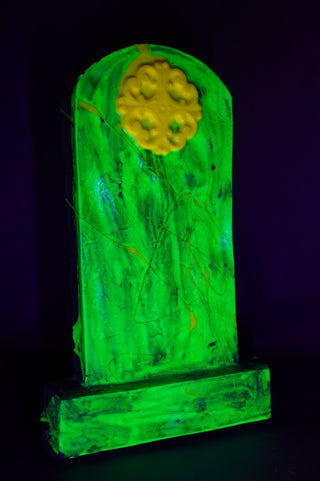 Blacklight Military Headstone Prop