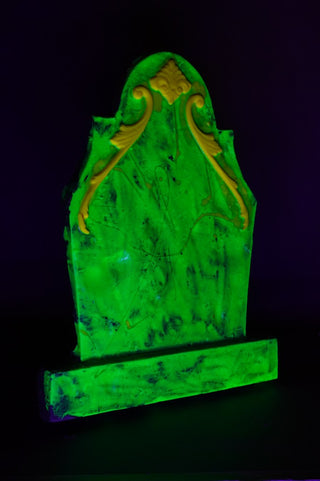 Blacklight Victorian Headstone Prop