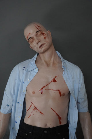 Slashed Alan Half Anatomical Dummy