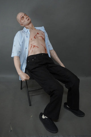 Slashed Alan Half Anatomical Dummy