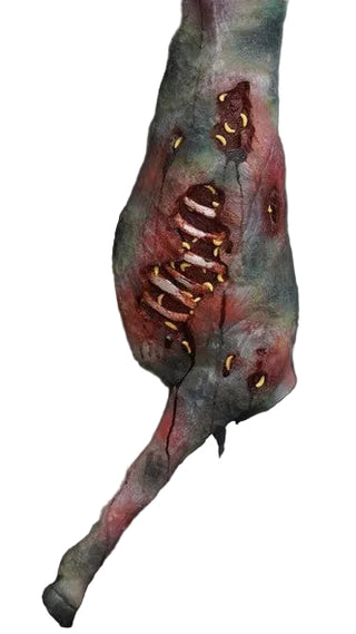 Moldy Maggot Headless Hanging Goat Half