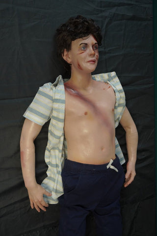 Dura Child Dummy with Car Crash Trauma