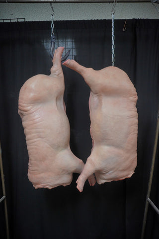 Hanging Side of Pork - Headless