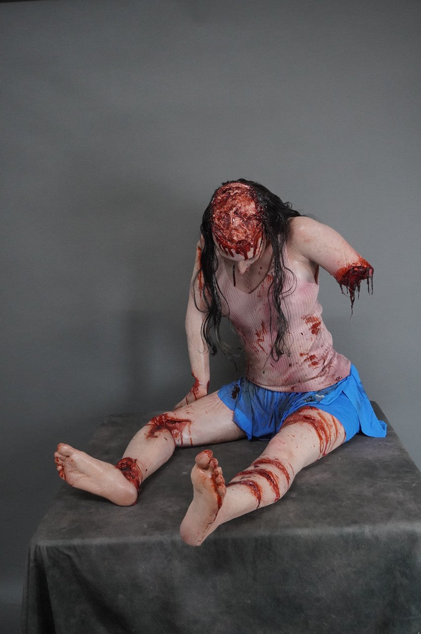 Mutilation Meredith Sitting Body – Dapper Cadaver Props
