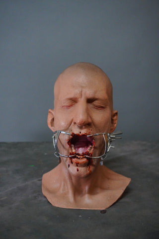 Martin Scream Head with  Mouth Gag