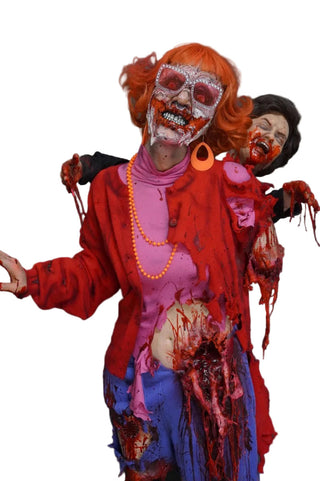 Gory Aunt Molly Standing Body