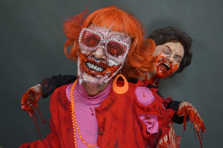 Gory Aunt Molly Standing Body