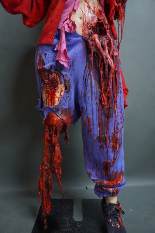 Gory Aunt Molly Standing Body