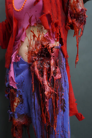 Gory Aunt Molly Standing Body