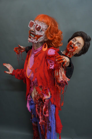 Gory Aunt Molly Standing Body