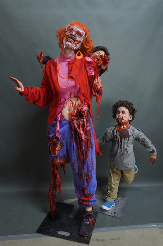Gory Aunt Molly Standing Body