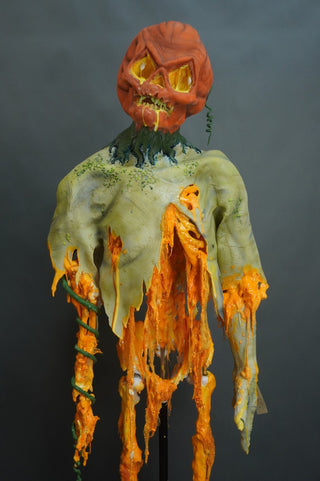 Glowing Pumpkin Head Meat Mummy