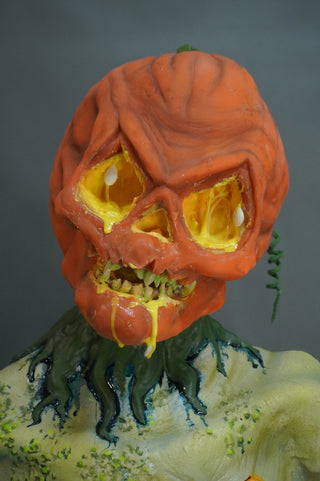 Glowing Pumpkin Head Meat Mummy