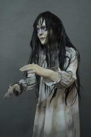 Standing Ghost Girl Child Figure