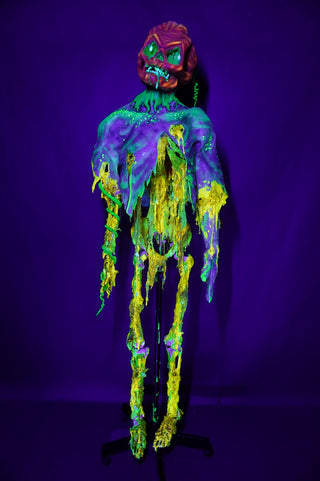 Glowing Pumpkin Head Meat Mummy
