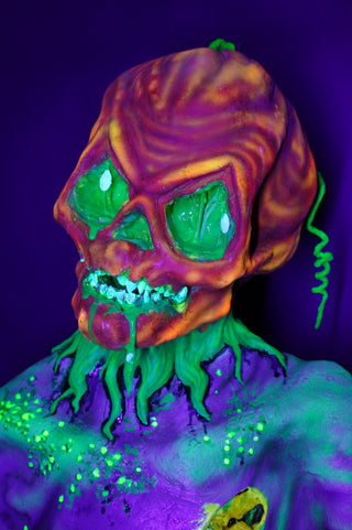 Glowing Pumpkin Head Meat Mummy
