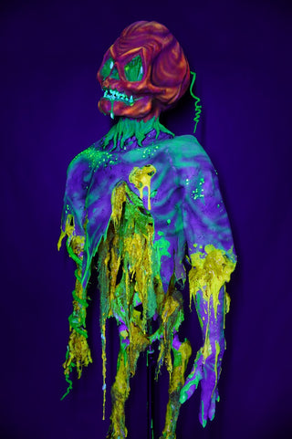 Glowing Pumpkin Head Meat Mummy