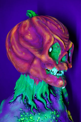 Glowing Pumpkin Head Meat Mummy