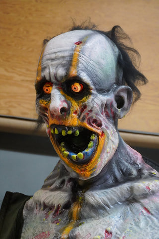 8ft Tall Giant Glowing Ghoul Socko Character with Electric Eyes