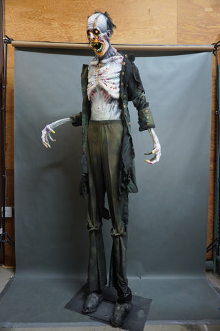 8ft Tall Giant Glowing Ghoul Socko Character with Electric Eyes