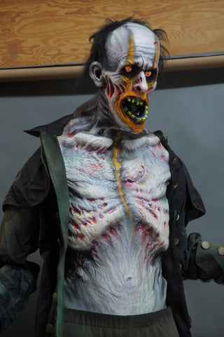 8ft Tall Giant Glowing Ghoul Socko Character with Electric Eyes