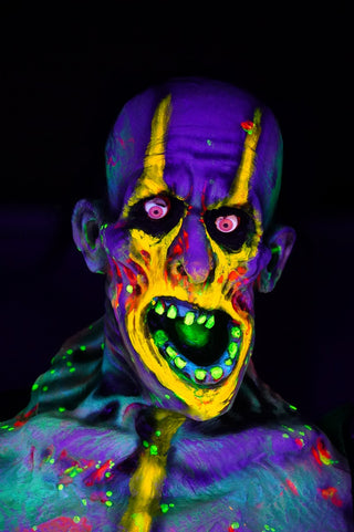 8ft Tall Giant Glowing Ghoul Socko Character with Electric Eyes