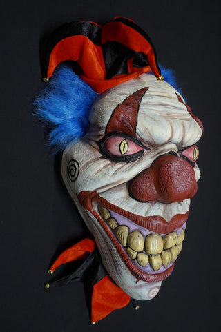 Giant Evil Jester Face