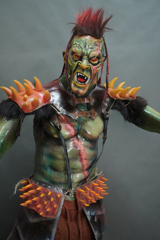 Brawl the Orc Standing Blacklight Character with Poseable Arms