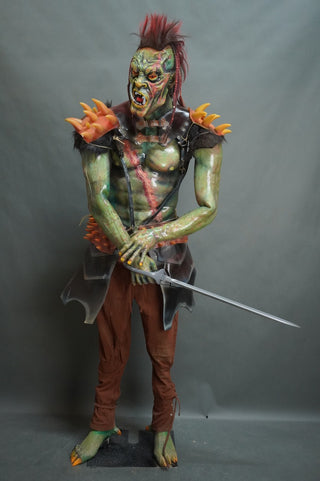 Brawl the Orc Standing Blacklight Character with Poseable Arms