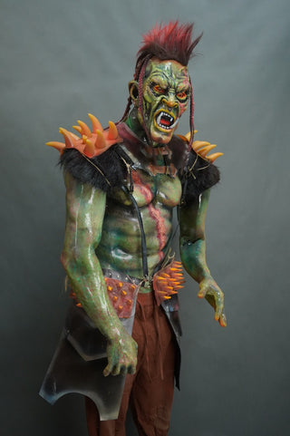 Brawl the Orc Standing Blacklight Character with Poseable Arms