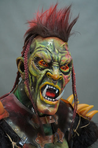 Brawl the Orc Standing Blacklight Character with Poseable Arms
