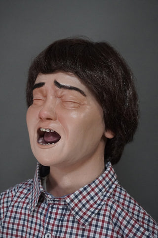 Screaming Boy Child Poseable Figure