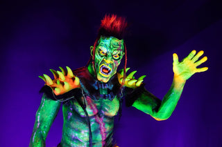 Brawl the Orc Standing Blacklight Character with Poseable Arms