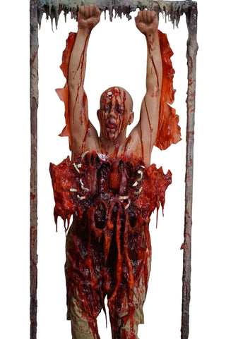 Hanging Blood Eagle Oscar Dummy with Glow Guts