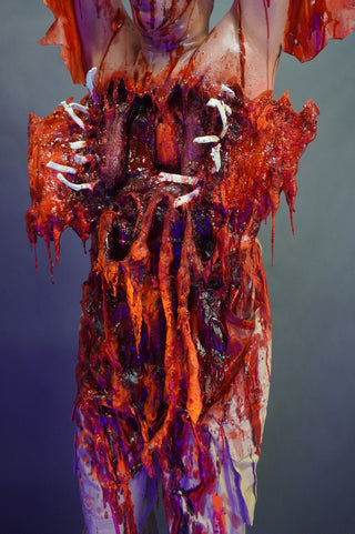 Hanging Blood Eagle Oscar Dummy with Glow Guts