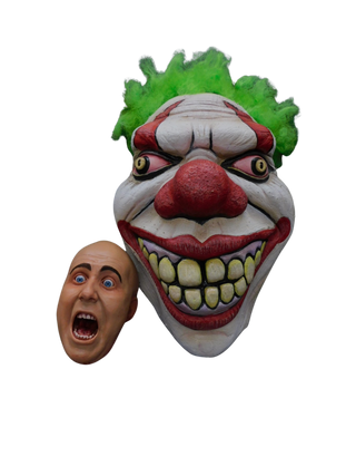 Giant Evil Clown Face