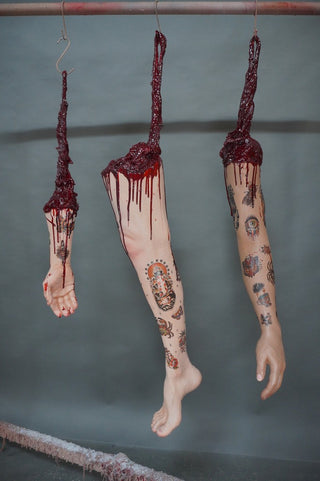 Dangler Bloody Body Part 3 Piece Combo with Tattoos