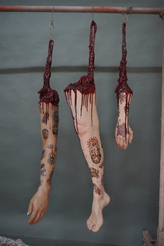 Dangler Bloody Body Part 3 Piece Combo with Tattoos