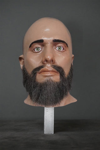 Bearded David Head with Square Tube Mounting Hardware