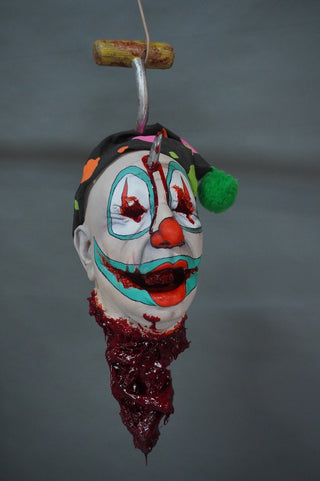 Deadpan Clown Head Dangler