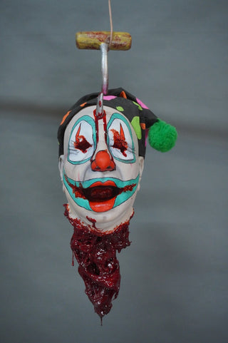 Deadpan Clown Head Dangler
